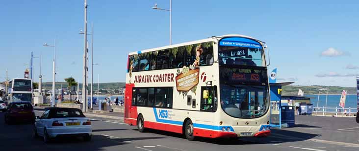 First Hampshire & Dorset Volvo B9TL Wright 37584 Jurassic Coast